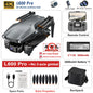 L600 PRO / L600 PRO MAX Drone 4K Professional HD Dual Cameras 3-axis Gimbal 5G WIFI Brushless Obstacle Avoidance Security Drone