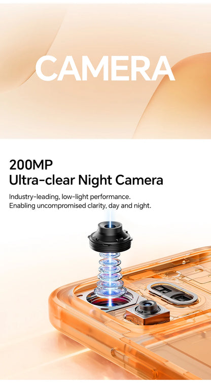 HONOR 600 5G Smartphone EU Version 200MP AI Ultra Night Camera 6400mAh Snapdragon 7 Gen4 AI Button 6.57"AMOLED 80W Supercharge