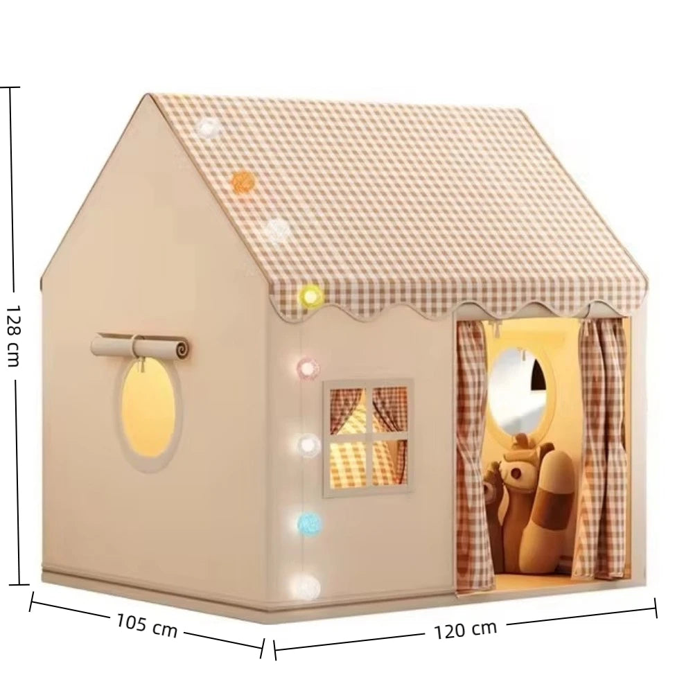 Ins Folding Children Play Tent Indoor Outdoor Princess Castle House Enfant Room House Girls Gift Toys Tents Children Play Tent