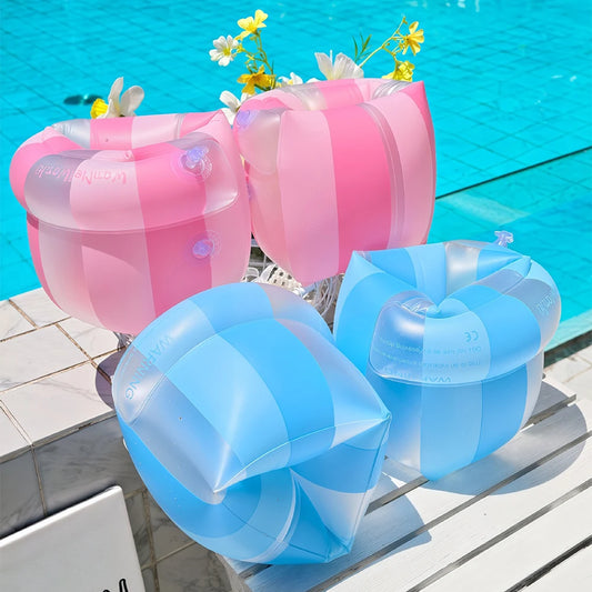 1Pcs Inflatable Pool Float Swim Arm Ring Swim Tube Swim Accessory Summer Water Sports Inflatable Buoyancy Armbands ﻿