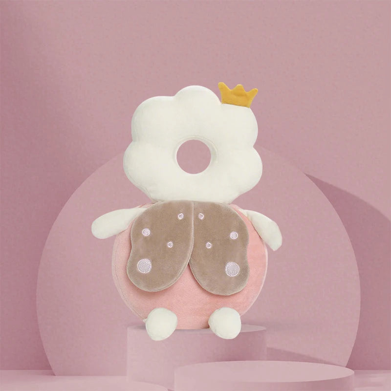 AIBEDILA Toddler Baby Head Protector Newborn Headrest Security Pillows Backpack Cartoon Kids Safe Learn to Walk Support Cushion