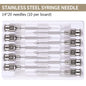 1ml-10ml Veterinary Automatic Continuous Syringe Adjustable Vaccine Injection 10pcs Needle for Livestock Pig Cow Sheep Chicken