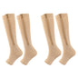 Zipper 4Compression Socks for Varicose Support Outdoor Running Fitness Hiking Anti-Fatigue Medical Care Diabetes Swelling Relief