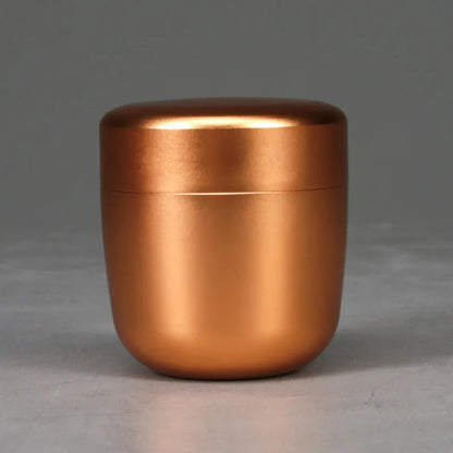 Hot Sale L8 Ashes Aluminum Alloy Capsule Mini Keepsake Iron Urn Funeral Casket Pet Urn Human pet memorials and gifts