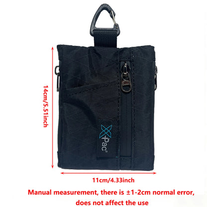 EDC 5-Pocket Multi Pouch X-PAC Wallet Small Keychain Coin Pouch  EDC Pocket Organizer Utility Pouch for Cards waterproof bag
