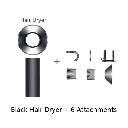 Ion Hair Dryer with Curls Diffuser 5 In 1 Super Ionic Hairdryer Woman Electric Barber Blower Leafless Dry Professional Machine