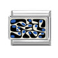 Fashion Blue NO.8 Ball Panda Elephant Cat Flower Italian Charms Fit 9mm Stainless Steel Women Fashion Bracelet DIY Jewelry Gifts