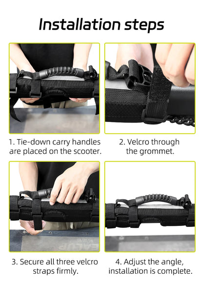 Folding Bicycle Carrier Handle Hand Grip For Brompton Cycling Bicycle Frame Carry Shoulder Strap Bicycle Accessories