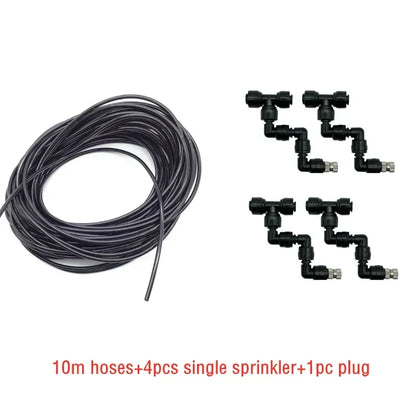 Reptile Fogger Silent Pump Misting Spray System Kit Rainforest Nebulizer Garden Irrigation Tools Terrarium Spraying Device