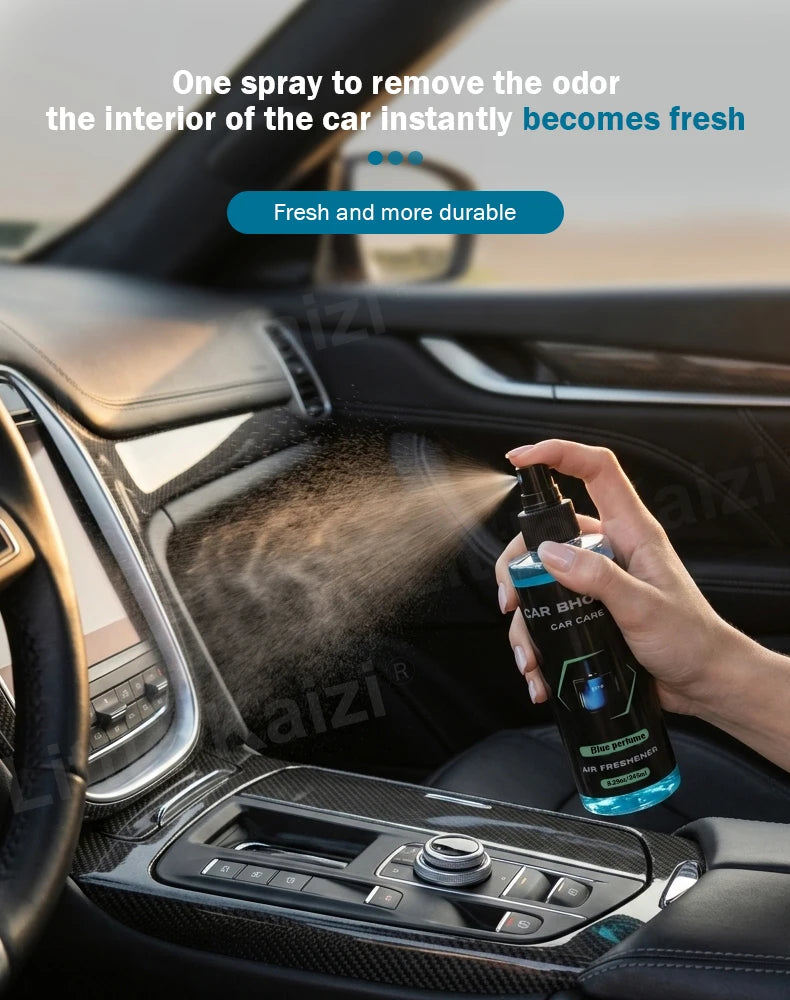 1pcs 245ml Car Air Freshener Spray, 8 Scents, Long-Lasting Odor Eliminator for Car & Home