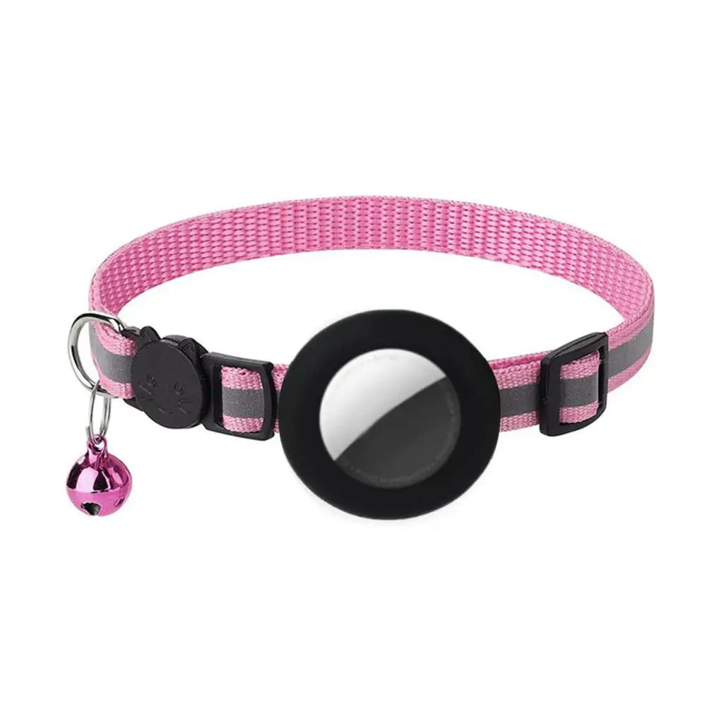 Reflective Adjustable Cats and Small Dogs Collars with Bells Pet Supplies Anti-strangling Cats Necklace Breakaway Cat Collar