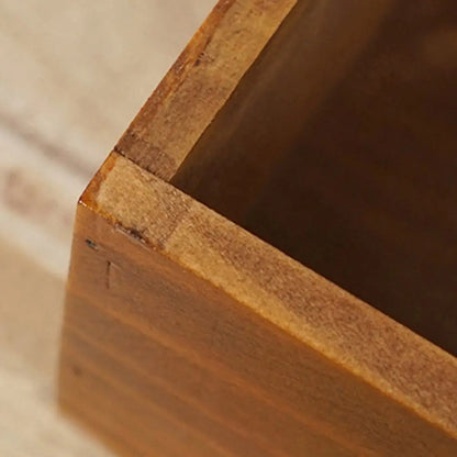 Large Capacity Wooden Storage Box Vintage Exquisite Cosmetics Box with Lock Multi-function Storage Case Collection