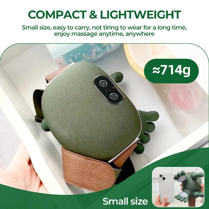 Neck Shoulder Massager Finger Pressure Shiatsu Neck Back and Shoulder Massager Electric Kneading Neck Deep Massage Muscle Relax