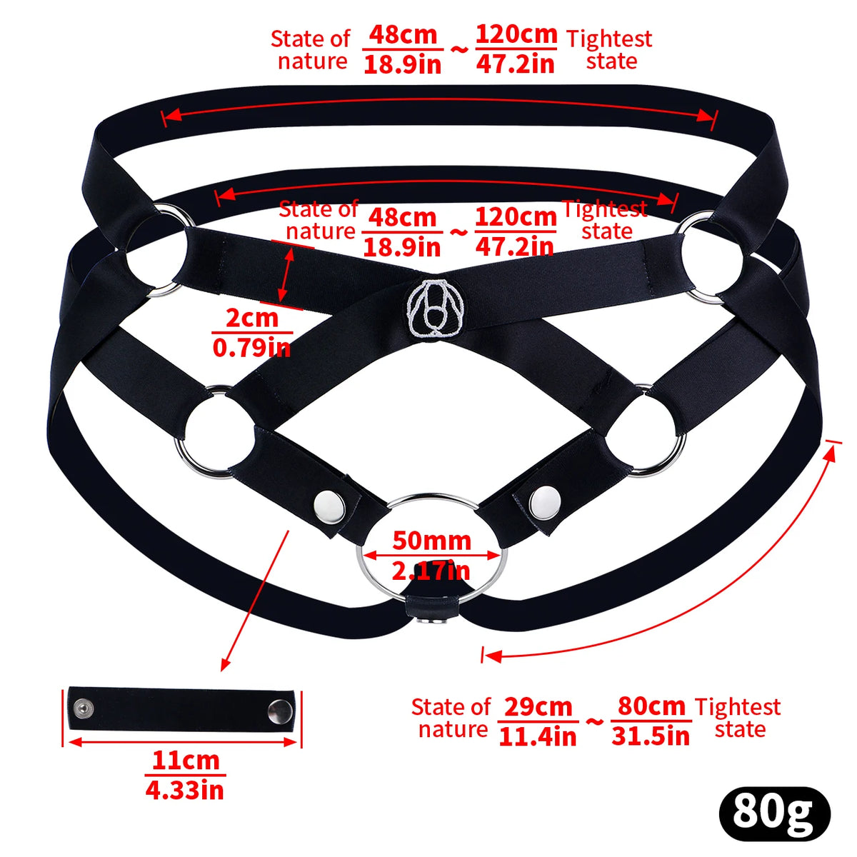 SMMQ Seaxy Men Adjustable Elastic Belt Chastity Cage Support Strap BDSM Underwear For Sissy Adult Game Accessories 18+