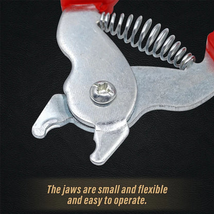 Poultry Cage Installation Pliers Wire Cage Clips Buckle Pliers Fasten Clamps for Farm Animal Cages Accessories Supplies