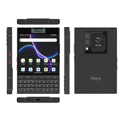 Unihertz Titan 2 Smartphone 5G Android 15 with Physical Keyboard Dual Screen 12GB 512GB  Dimensity 7300 Dual SIM 50MP Camera