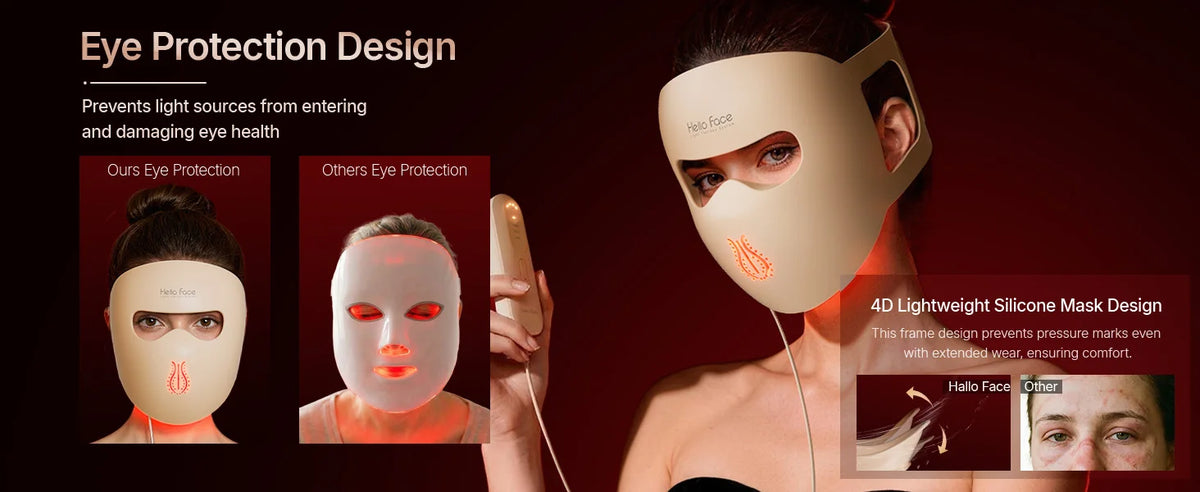 Professional Dr.pen M9 Microneedle Device With Hello Face M300 LED Mask Beauty machine Needle length 0.25 mm