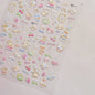 Colorful Water Bubble 5D Nail Art Stickers Goldfish Koi carp Dreamy Polarized Dreamlike Self Adhesive Delicate Manicure Decals