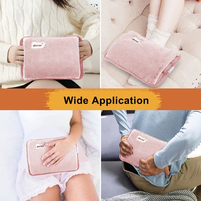 Hand Warmer Electric Hand Heater Portable Hand Heating Warmer Rechargeable Electric Hot Water Bag Heated Gloves Warm Hand Pocket