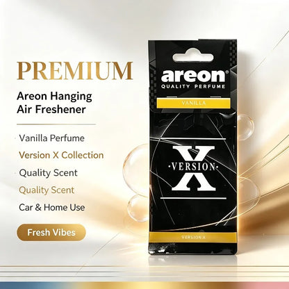 Areon X Version Mixed Scent Hanging Car Air Freshener Assorted Fragrance Paper Sheets For Auto Home Pack Of 8 To 216 Mixed Pcs