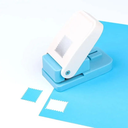 DIY Crafts Stamp Border Punch Handmade Labor-saving Stamp Embossing Machine Portable Embosser Stamp Toothed Puncher