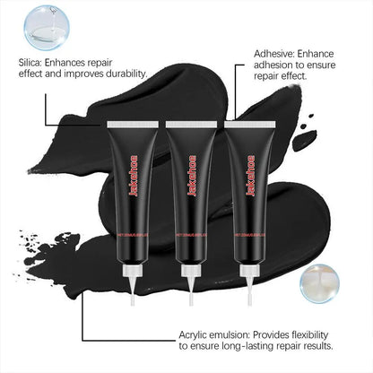 60ml Car Care Kit Liquid Leather Skin Refurbish Repair Tool Auto Seat Sofa Coats Holes Scratch Cracks Restoration Black