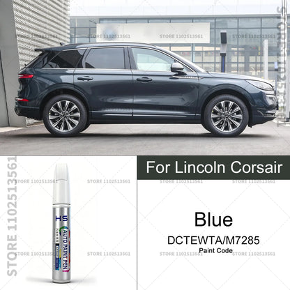 Car Paint Repair Pen For Lincoln Corsair Touch Up Scratch Remover DIY Auto Accessories Blue 157 Brown AR Platinum 2THS4C Black