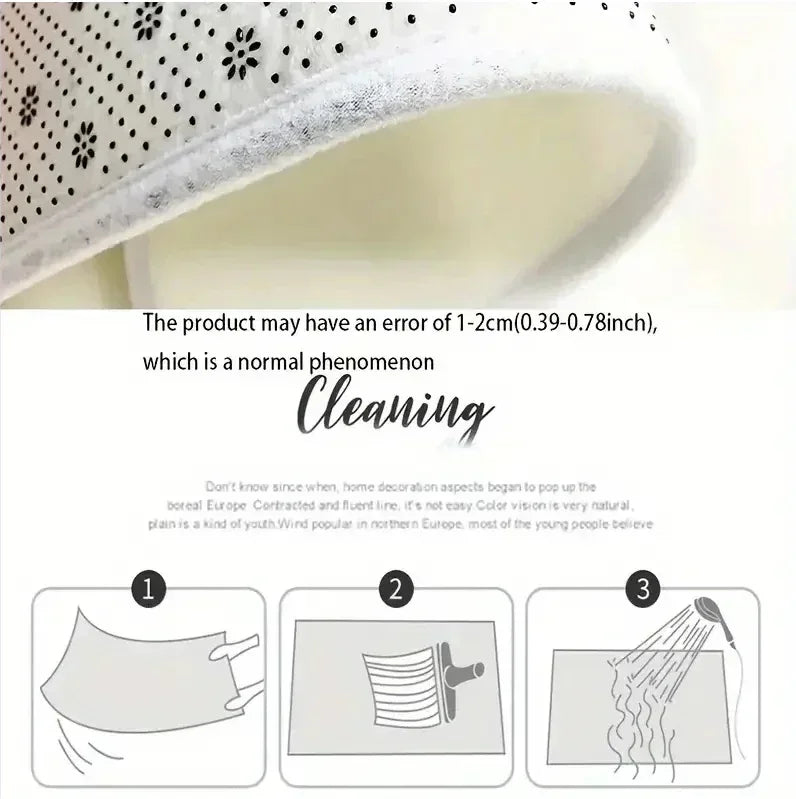 Turtle Bathroom Anti Slip Floor Mat Household Absorbent Foot Mat Mat Bathroom Small Carpet Soft and Comfortable Home Decorative