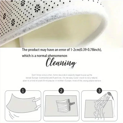 Turtle Bathroom Anti Slip Floor Mat Household Absorbent Foot Mat Mat Bathroom Small Carpet Soft and Comfortable Home Decorative