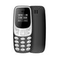 SERVO Small Mobile Phone Bluetooth Dialer Magic voice Low Radiation Telephone Call Recording 2/3 SIM GSM Unlocked Mini Cellphone