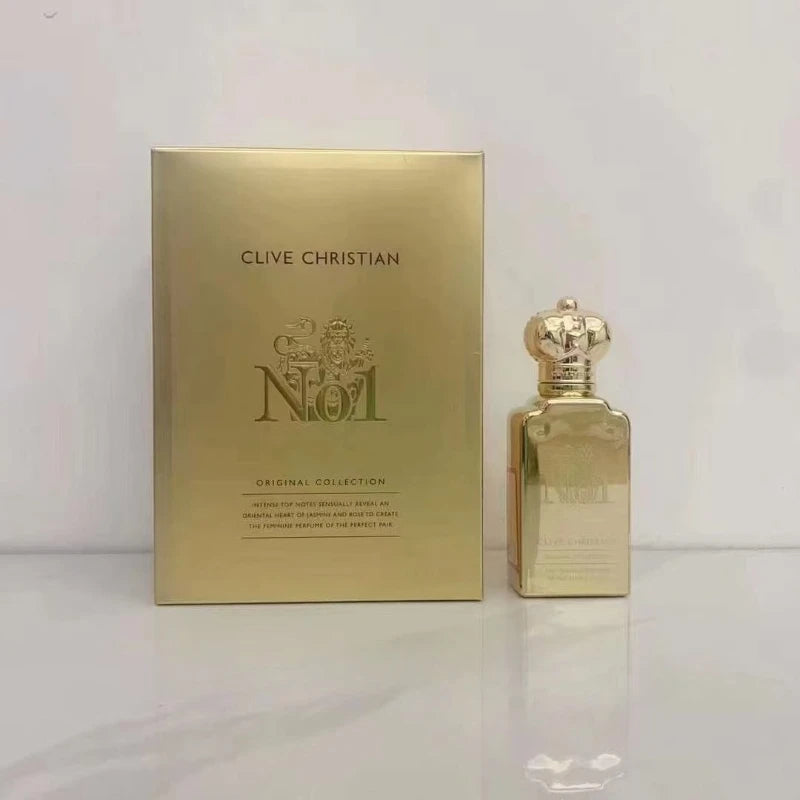 Clive Christian Woody Fresh Unisex Perfume 50ml – Long Lasting Elegant Fragrance with Peach Jasmine Rose Sandalwood Amber Musk