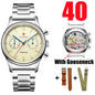 RED STAR 38mm Men's 1963 Chronograph Mechanical Watch Pilot with Seagull Movement ST1901 Air Force Aviation Sapphire Goose 40mm