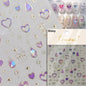 5D Pink White Black Bowknot Ribbon Pearl Sweet Bow Nail Sticker Adhesive Nail Art Decoration Parts Stickers Manicure Decals