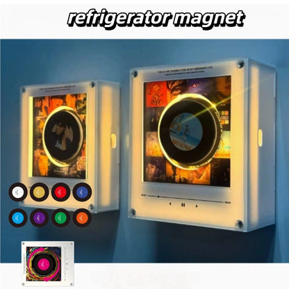 Customized NFC Sensing Song Player With Acrylic Built-in Speaker No Need For Mobile Phone To Customize Refrigerator Stickers