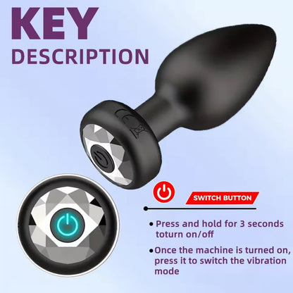 APP Wireless Butt Vibrator for Men Anal Plug Female Control Vagina Stimulator Remote Prostate Massager Adult Sex Toys Women Gay