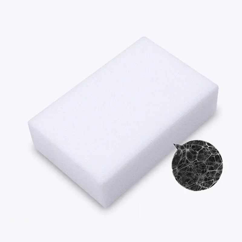 50/100Pcs Melamine Sponge Magic Sponge Eraser Hot-selling Melamine Nano Clean Sponges Auto Cleanings Tools Accessories 10x7x3cm