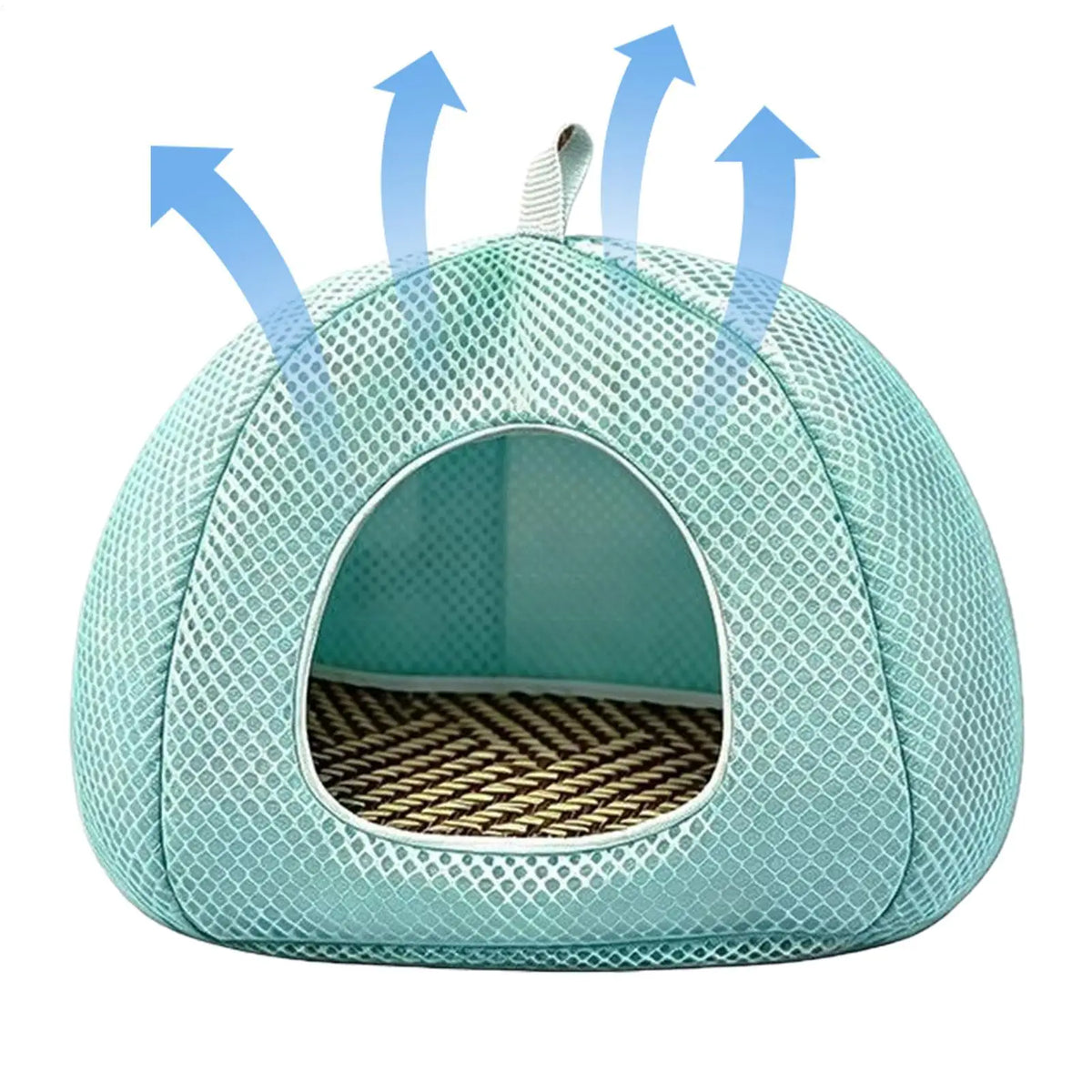 Corn snakeHouse Breathable Mesh Hanging tent style cave reptile dodging cave Easy to clean for Small reptile  ﻿