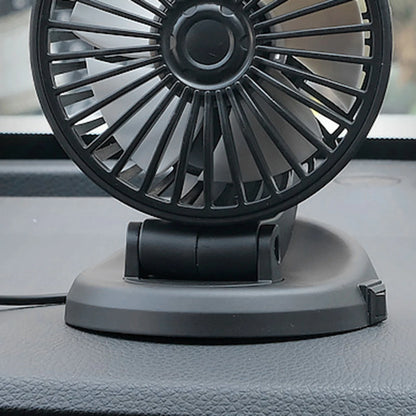 Mini Vehicle Cooling Device Adjustable 5/12/24V Car Air Cooler 2 Speed Automobile Vehicle Accessories