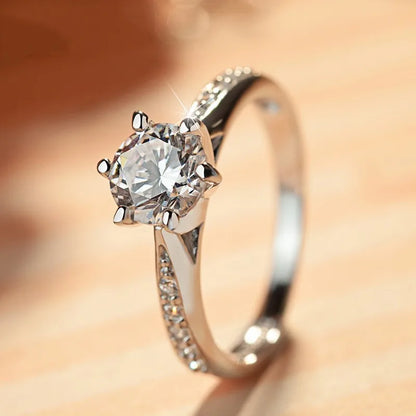 Moissanite Couple Ring For Women Man 925 Silver Stone Match Dia Wedding Band Bride S Sterling Silver White Gold 2.00ct