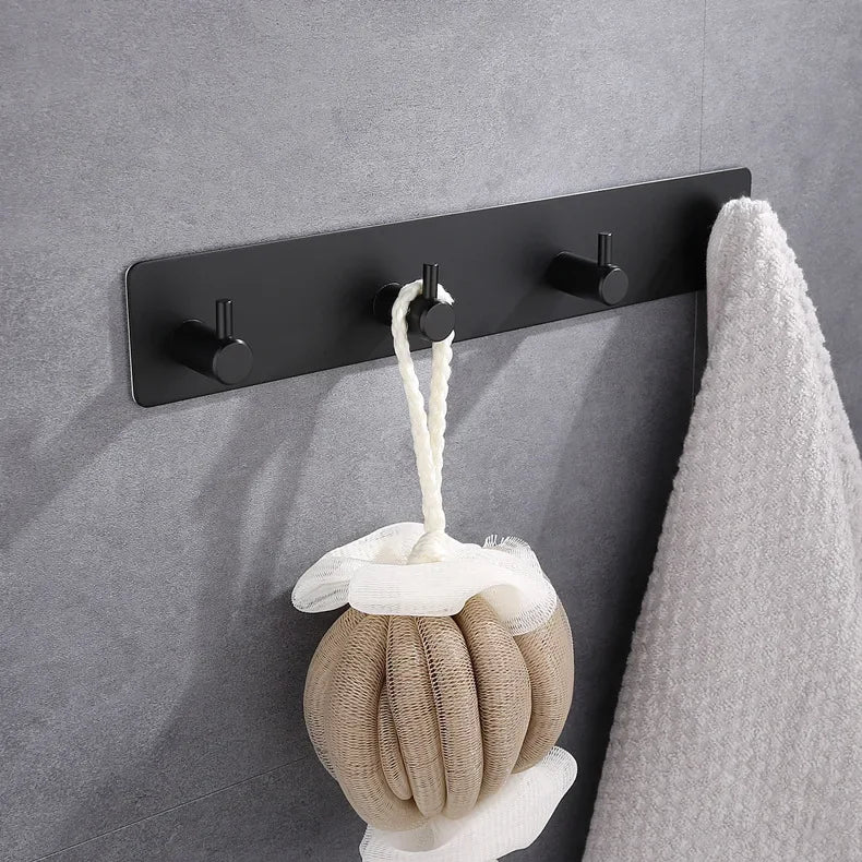 Stainless Steel 3M Self Adhesive Hooks Sticky Wall Door Hook Robe Tea Towel Rustproof Towel Rack, Clothes Coat Hanger