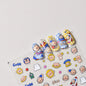 Line Flower Powder Blusher Love Heart High Quality Jelly Series Adhesive Nail Sticker Nail Art Decoration Decals Design T-2830