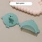 New Baby Hair Comb Accessories Cartoon Cute Comb Infant Bathing Soft Comb Newborn Hair Cleaning Supplies Silicon Head Massage