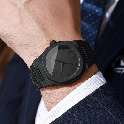 1/5PCS Fashion Plastic Strap Men Business Watches Casual Analog Sports Quartz Watch For Mens Clock Reloj Hombre