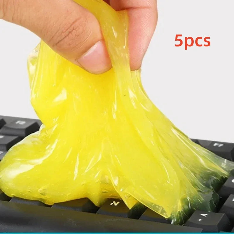 NewAuto Car Cleaning Pad Glue Powder Cleaner Magic Cleaner Dust Remover Gel Home Computer Keyboard Clean Tool Car Cleaning