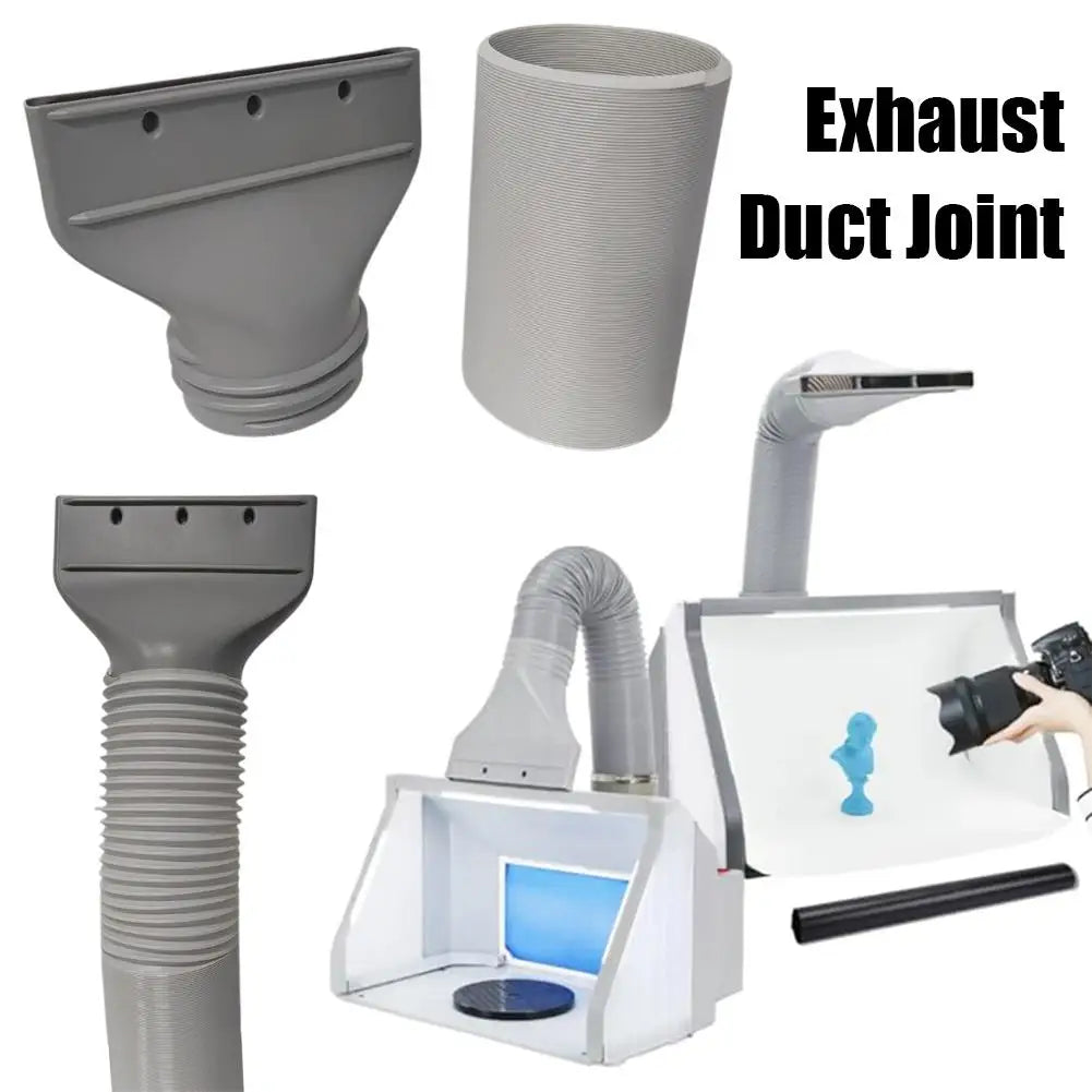 15CM Flat Mouth Joint Exhaust Duct Portable Mobile Air Conditioner Window Duct Pipe Hose Interface Connector Flat Nozzle