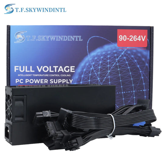 Flex 600W Modular Power Supply Small 1U Computer PSU Flex-ATX 500W for ITX mini PC Active PFC For POS AIO desktop 110V 220V