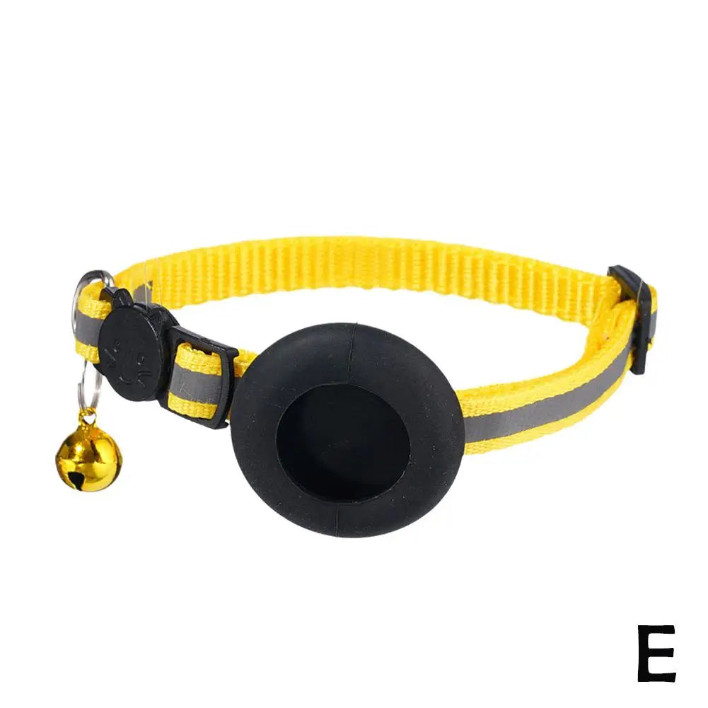 Reflective Adjustable Cats and Small Dogs Collars with Bells Pet Supplies Anti-strangling Cats Necklace Breakaway Cat Collar
