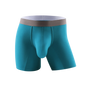 Large bag flat corner pants, long men's underwear sports shorts