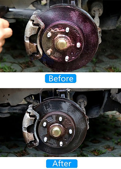 Car Wheels Rim Cleaner Multi Purpose Rust Remover Brake Paint Protect Metal Dust Iron Powder Remover Car Care Chrome Spray S18