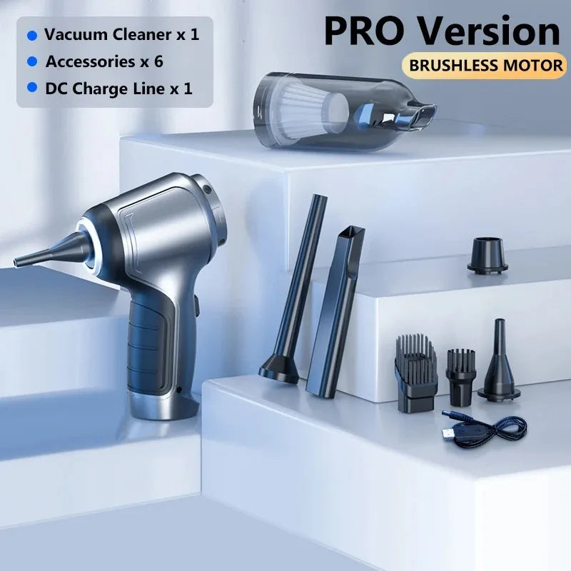 95000Pa Wireless Portable Vacuum Cleaner Car Vacuum Cleaner Handheld Mini ForCar Home Desktop Keyboard Cleaning Cordless Cleaner